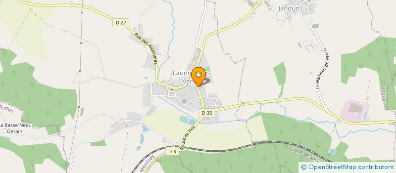 localisation de l'entreprise CLOSATIS à LAUNOIS-SUR-VENCE