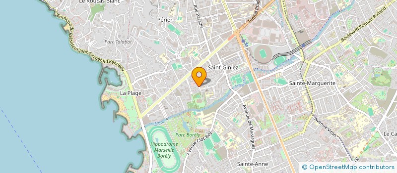 localisation de l'entreprise CLOSDB26  MARSEILLE