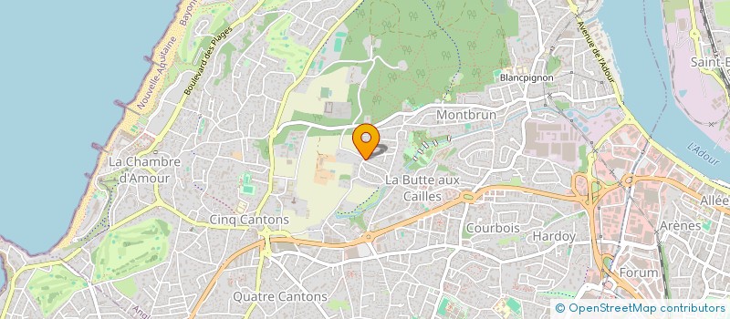 localisation de l'entreprise CLOSDEMONY  ANGLET