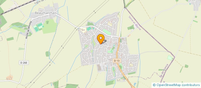 localisation de l'entreprise CLOSELIA  OTHIS