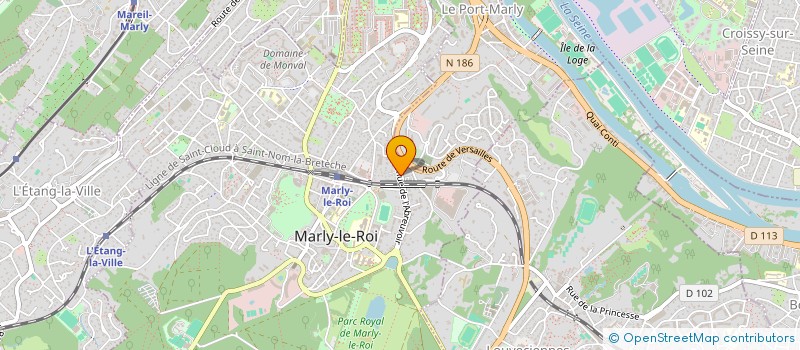 localisation de l'entreprise CLOSER COMMUNICATION à MARLY-LE-ROI