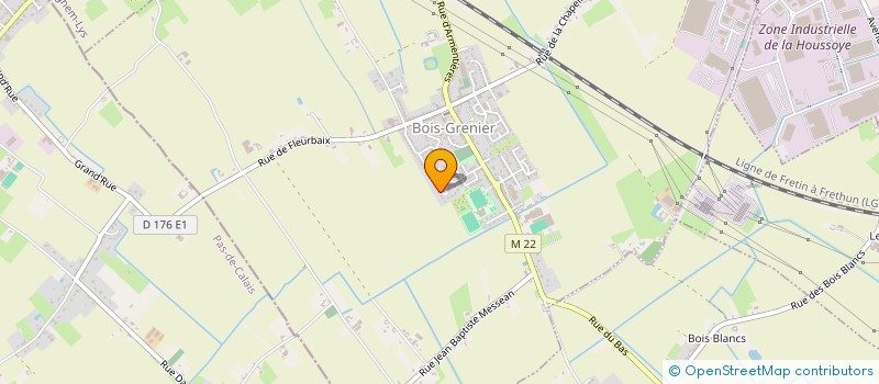 localisation de l'entreprise CLOSERAIE DU MARTIN  BOIS-GRENIER