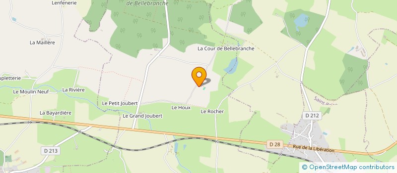 localisation de l'entreprise CLOSERIE  SAINT-BRICE