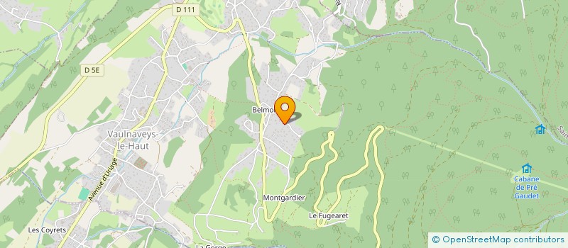 localisation de l'entreprise CLOSIBEL  VAULNAVEYS-LE-HAUT