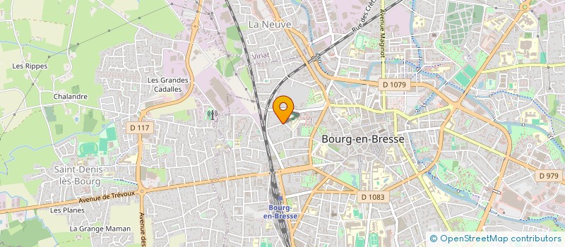 localisation de l'entreprise CLOSON EPERVANS  BOURG-EN-BRESSE