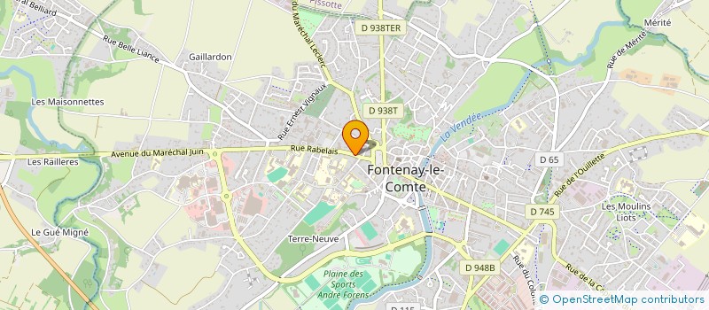 localisation de l'entreprise CLOSSON IMMOBILIER  FONTENAY-LE-COMTE