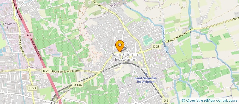 localisation de l'entreprise CLOTA GREGORY CONSTRUCTION à SAINT-SATURNIN-LES-AVIGNON