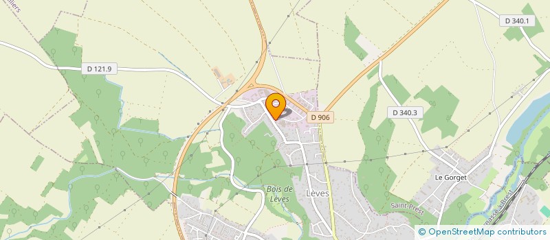 localisation de l'entreprise CLOTEAUX à LEVES
