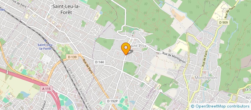 localisation de l'entreprise CLOTEE à SAINT-PRIX