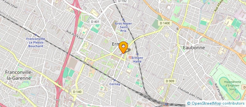 localisation de l'entreprise CLOTERIE  ERMONT