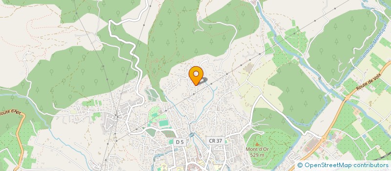 localisation de l'entreprise CLOTHE  EGUILLES