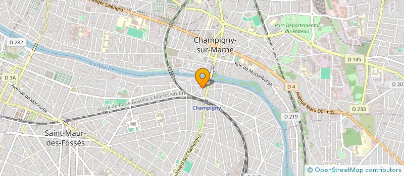 localisation de l'entreprise CLOTHE'S à SAINT-MAUR-DES-FOSSES