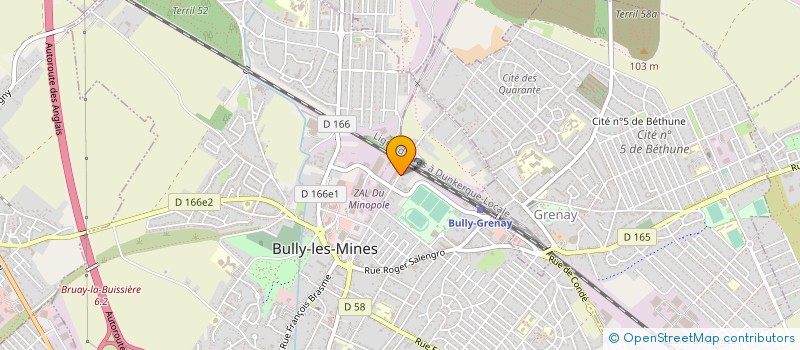 localisation de l'entreprise CLOTIBAT  RUITZ