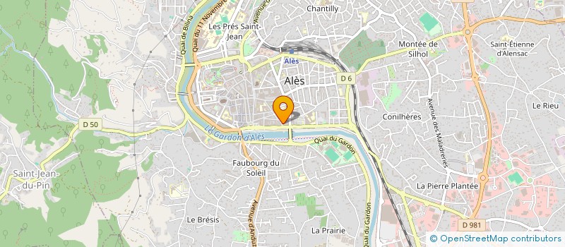 localisation de l'entreprise CLOTILDE LE GRAND - L'ART D'ETRE à ALES
