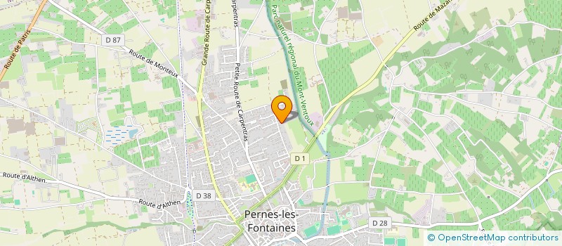 localisation de l'entreprise CLOTILIA  PERNES-LES-FONTAINES