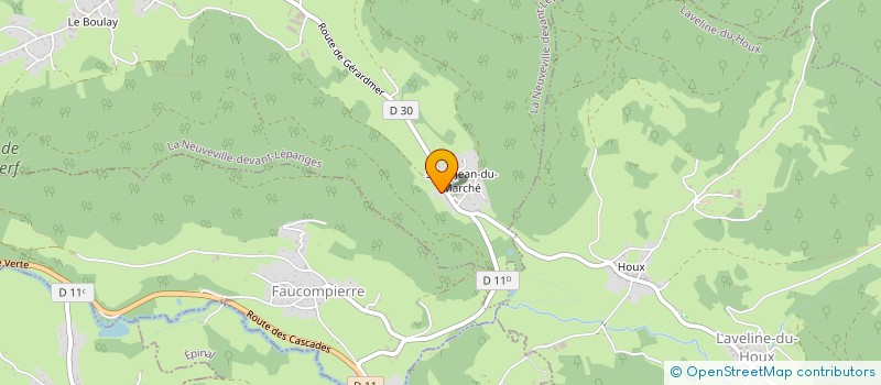 localisation de l'entreprise CLOTISSE  LA NEUVEVILLE-DEVANT-LEPANGES