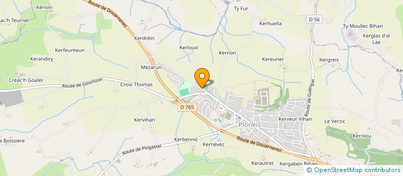 localisation de l'entreprise CLOTOVITCH  PLONEIS