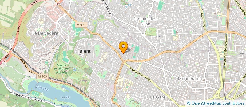 localisation de l'entreprise CLOTTY INVEST  TALANT