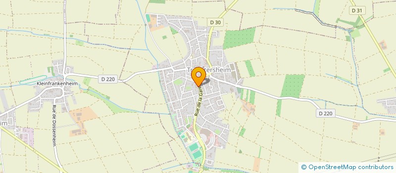localisation de l'entreprise CLOTUR'ART à TRUCHTERSHEIM