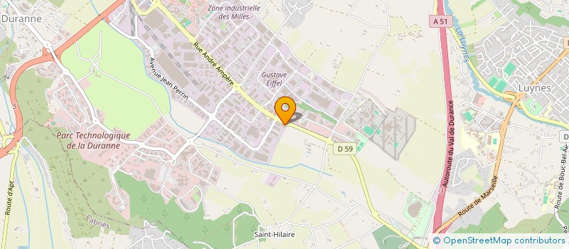 localisation de l'entreprise CLOTURAIX à AIX-EN-PROVENCE