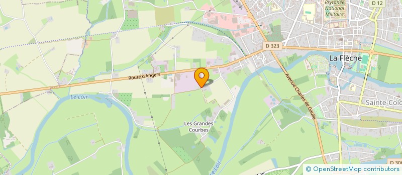 localisation de l'entreprise CLOTURE A DOMICILE à LA FLECHE