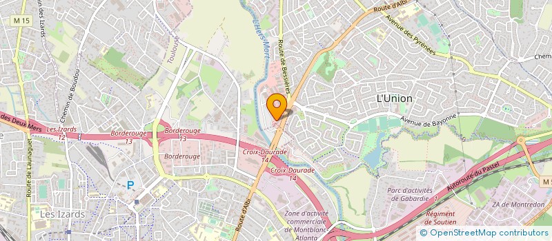 localisation de l'entreprise CLOTURE ARES TOULOUSE à L'UNION