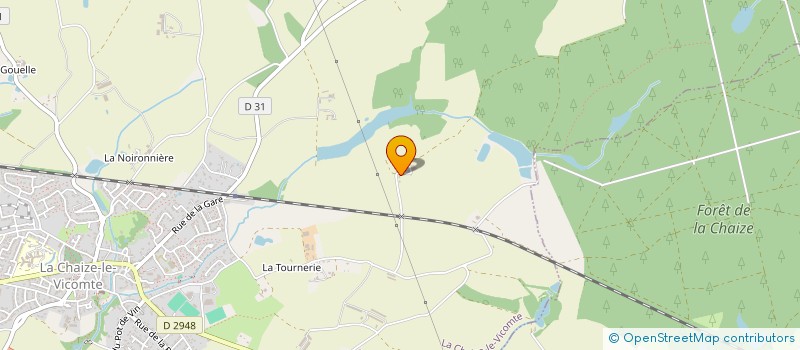 localisation de l'entreprise CLOTURE AUTOMATISME PORTAIL VENDEE à CHAIZE LE VICOMTE (LA)