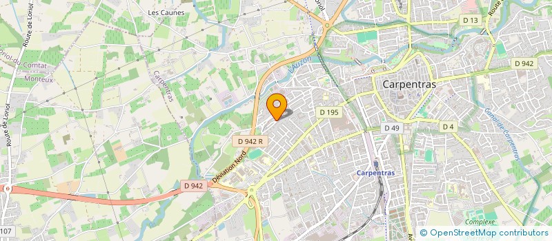 localisation de l'entreprise CLOTURE B.K  CARPENTRAS