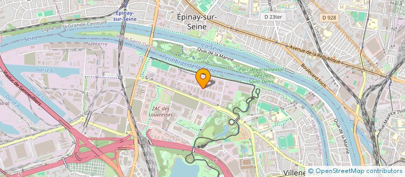 localisation de l'entreprise CLOTURE CONTROLE SECURITE à VILLENEUVE-LA-GARENNE