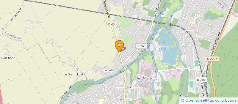 localisation de l'entreprise CLOTURE DU CENTRE à CORQUILLEROY