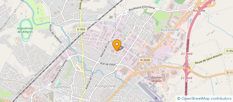 localisation de l'entreprise CLOTURE DU SUD  MONTAUBAN