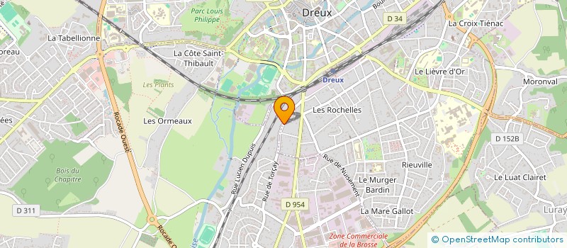 localisation de l'entreprise CLOTURE FRANCAISE à DREUX