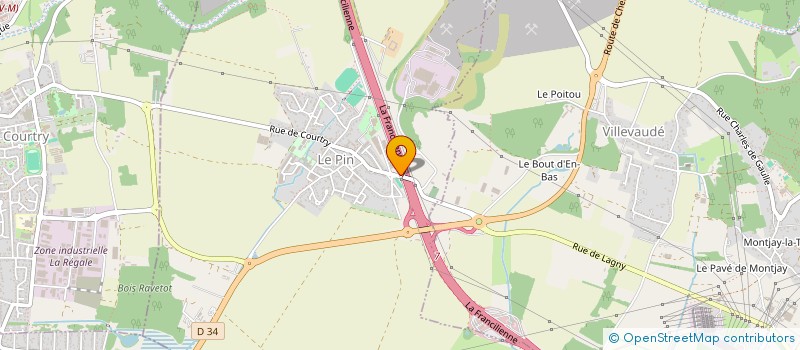 localisation de l'entreprise CLOTURE PROTECT à LE PIN