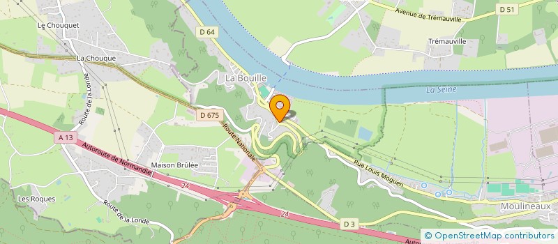 localisation de l'entreprise CLOTURES COLARD  MOULINEAUX