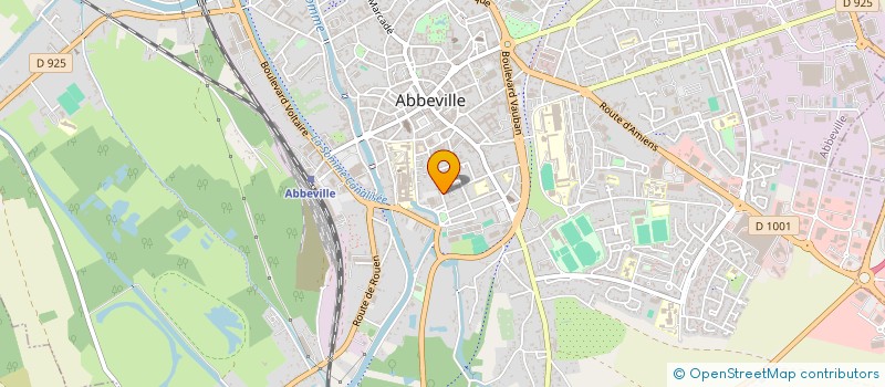 localisation de l'entreprise CLOTURES DE PICARDIE  ABBEVILLE