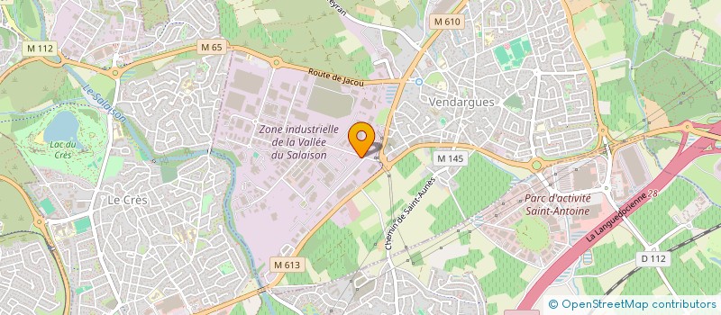 localisation de l'entreprise CLOTURES DU SUD à VENDARGUES