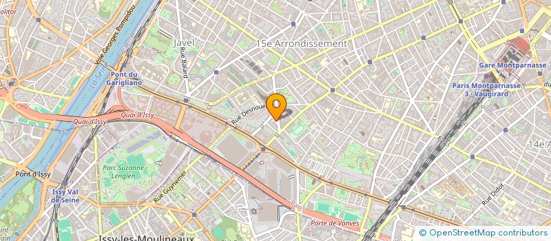 localisation de l'entreprise CLOTURES MENUISERIE TERRASSEMENT à PARIS