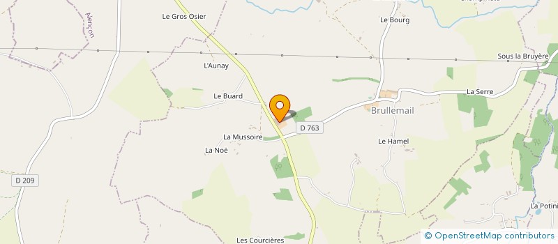 localisation de l'entreprise CLOTURES NORMANDES SARL à BRULLEMAIL