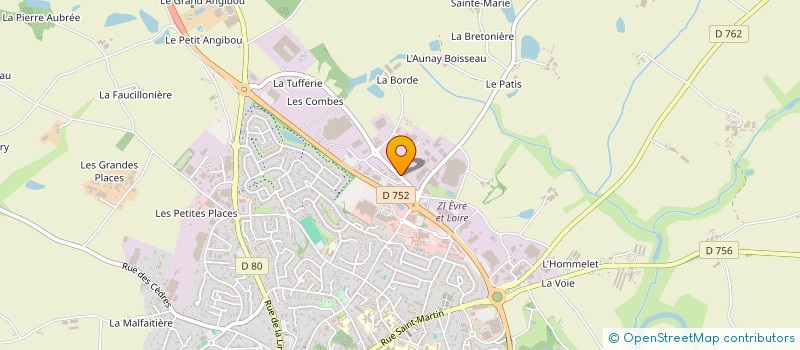 localisation de l'entreprise CLOTURES SECHER PERE ET FILS à BEAUPREAU-EN-MAUGES