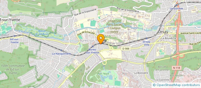 localisation de l'entreprise CLOUD 42 à BURES-SUR-YVETTE