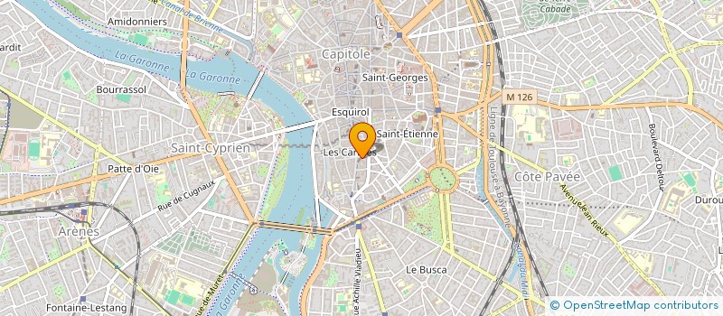 localisation de l'entreprise CLOUD 9  TOULOUSE