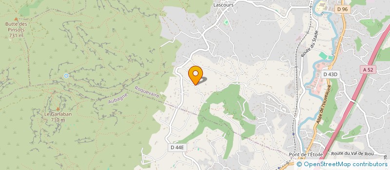 localisation de l'entreprise CLOUD  ROQUEVAIRE