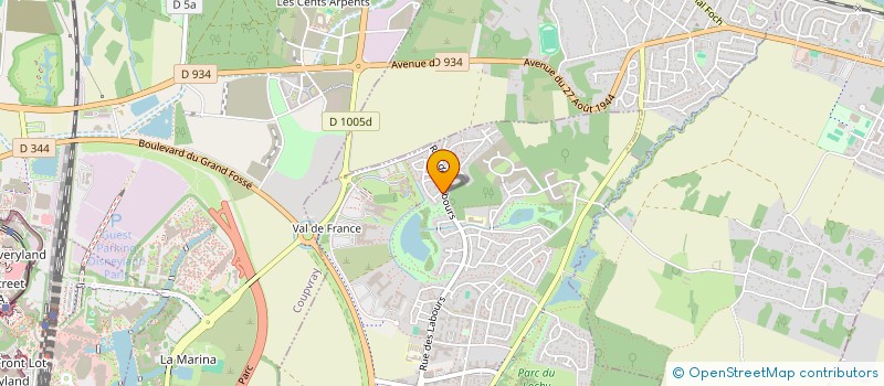 localisation de l'entreprise CLOUD  MAGNY-LE-HONGRE