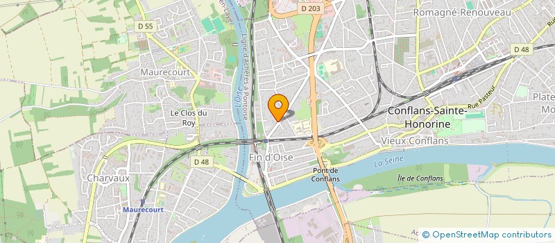 localisation de l'entreprise CLOUD ALTUS  CONFLANS-SAINTE-HONORINE