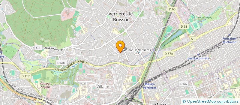 localisation de l'entreprise CLOUD AND TECH CONSULTING à VERRIERES-LE-BUISSON