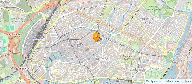 localisation de l'entreprise CLOUD CHIEFS & CO  STRASBOURG