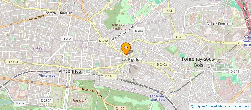 localisation de l'entreprise CLOUD CLINIC à FONTENAY-SOUS-BOIS