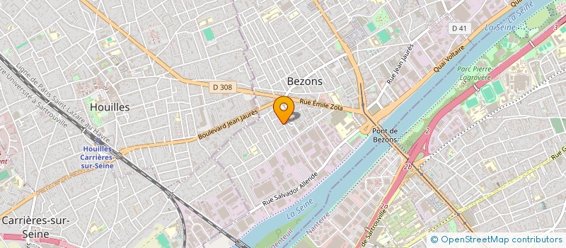 localisation de l'entreprise CLOUD COMMUNICATIONS  BEZONS