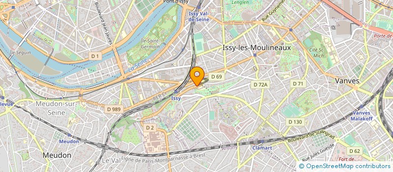 localisation de l'entreprise CLOUD CONNECTED NETWORK à ISSY-LES-MOULINEAUX