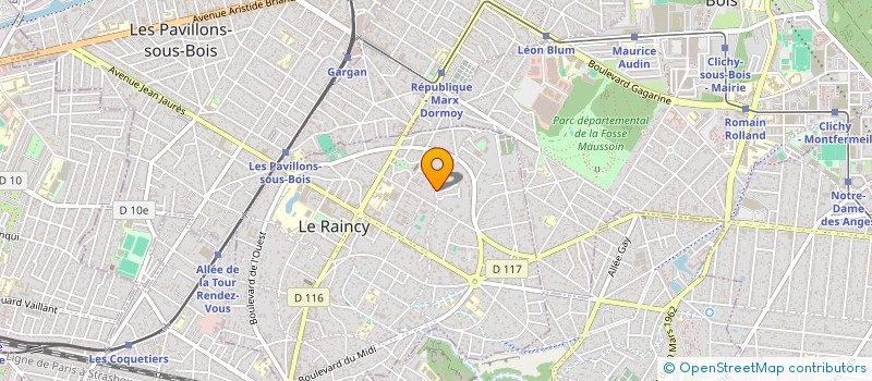 localisation de l'entreprise CLOUD CONSULTANTS à LE RAINCY